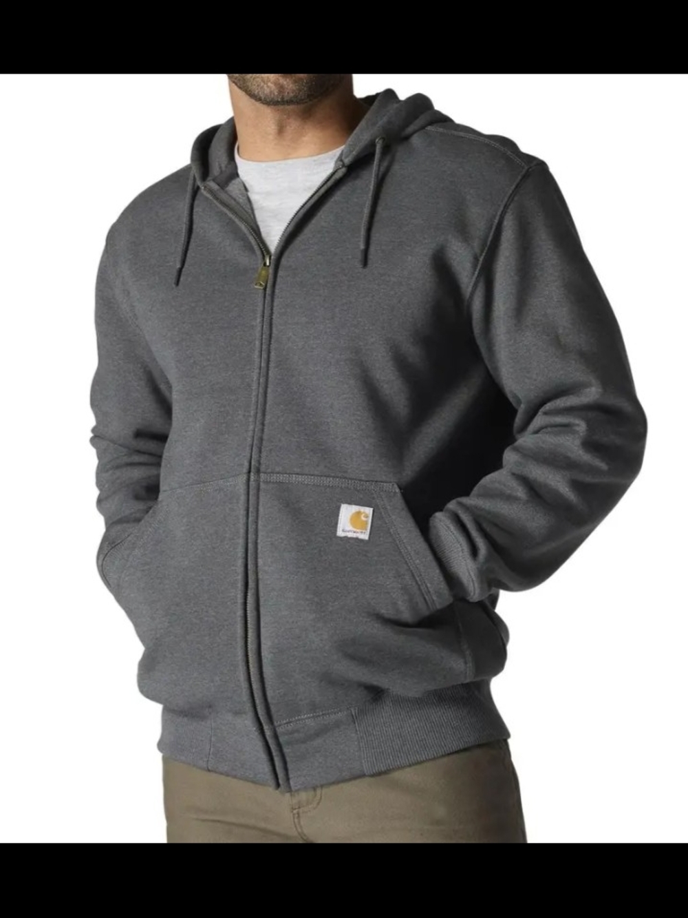 Carhartt Men's Paxton Full-Zip Sweatshirt Size L NWOT MSRP $69.99